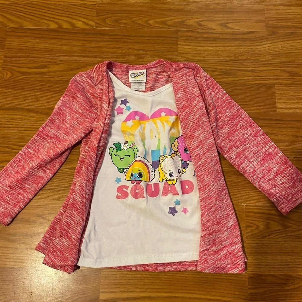 Shopkins Shirt with Sweater XS 4/5 (DO)